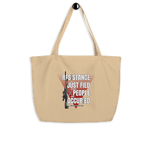 Resistance is Justified Tote Bag