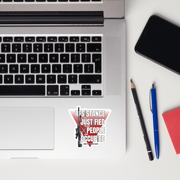 Resistance is Justified - Sticker - Image 2